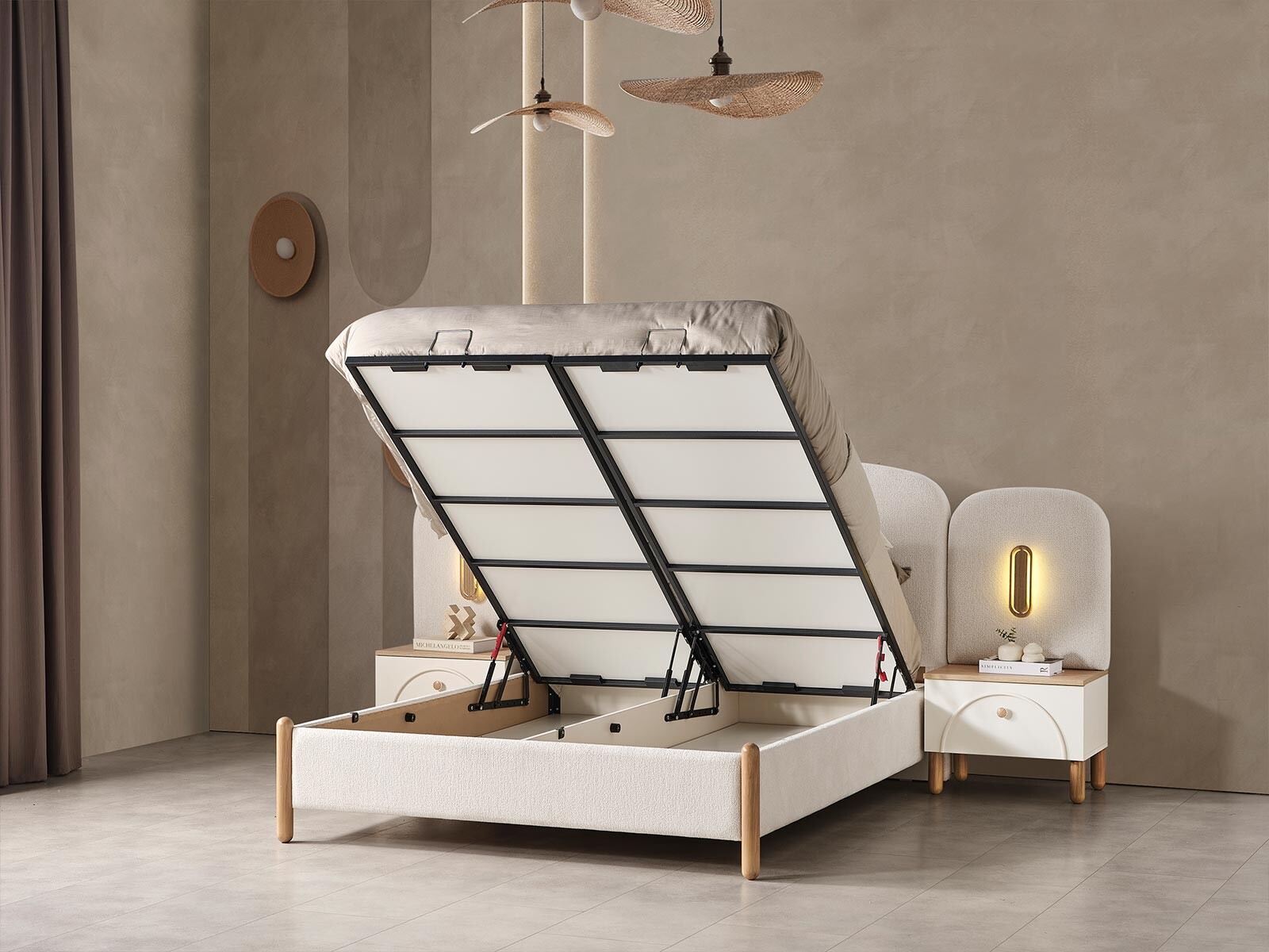 Karyola mı Baza mı? Hangi Yatak Altı Depolama Seçeneği Size Uygun?