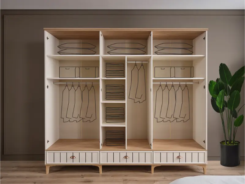 Bella 250 cm Gardırop - 5