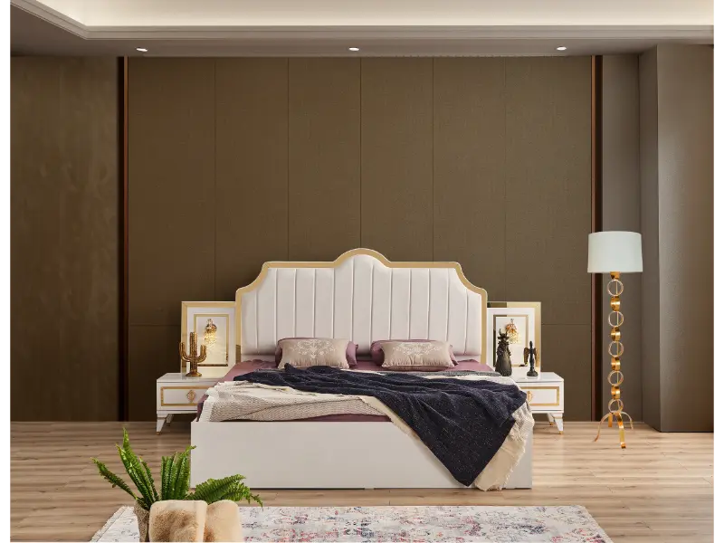 DZN - Floransa Bedroom Set with Sliding Wardrobe (1)