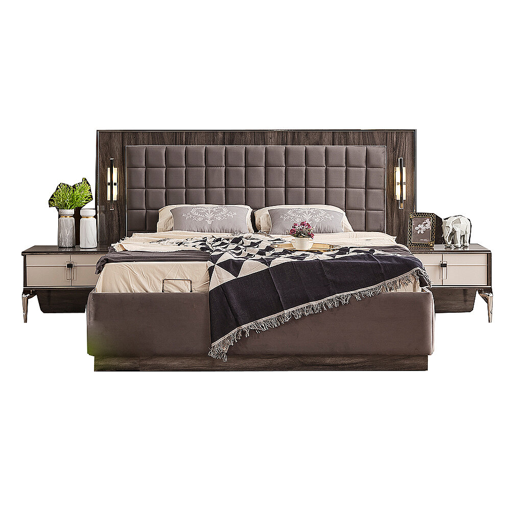 Hilton Bazalı Karyola - (1)