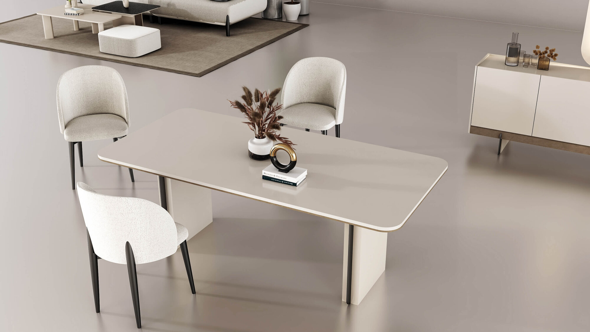 Liza Lüx Yemek Masası - 