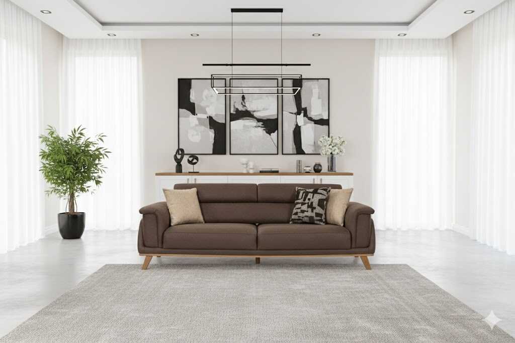 Luna Üçlü Koltuk - 