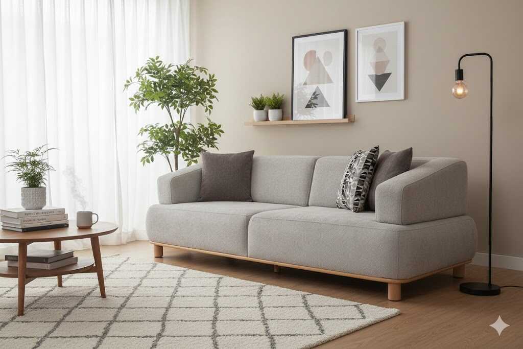 Nergis Üçlü Koltuk - 