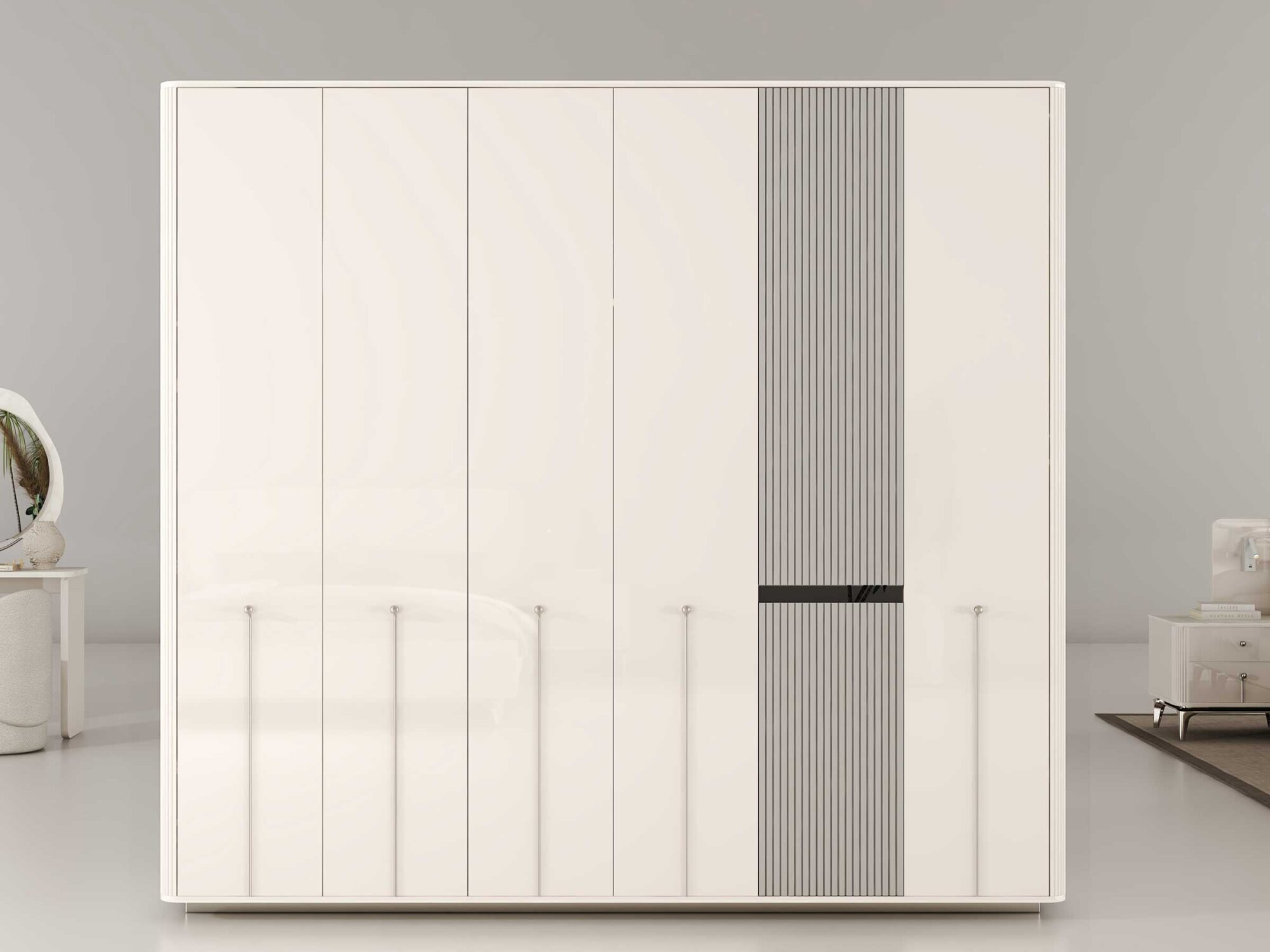 Stil Aynasız Gardırop - 