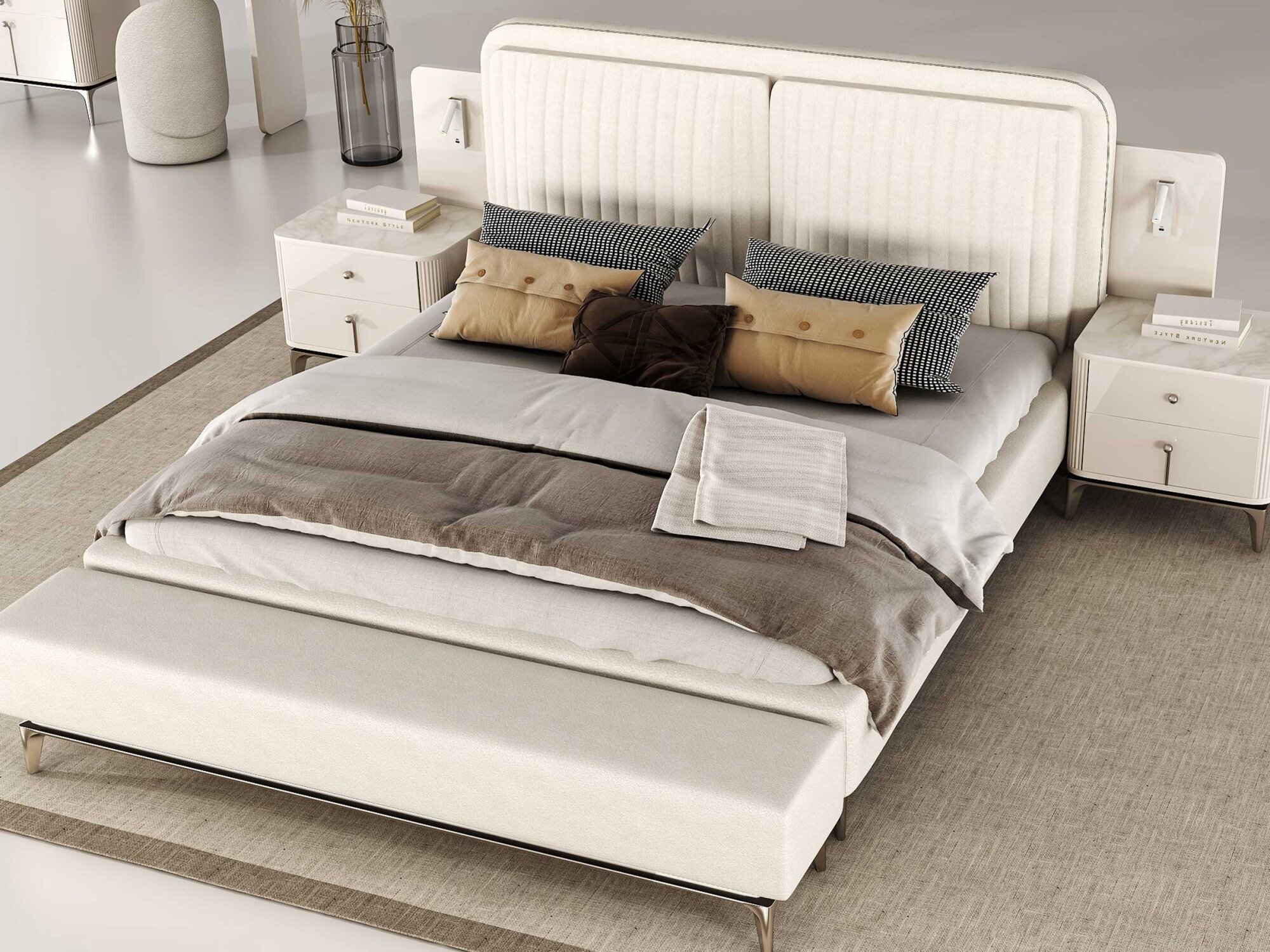 Stil Master Bazalı Karyola - 