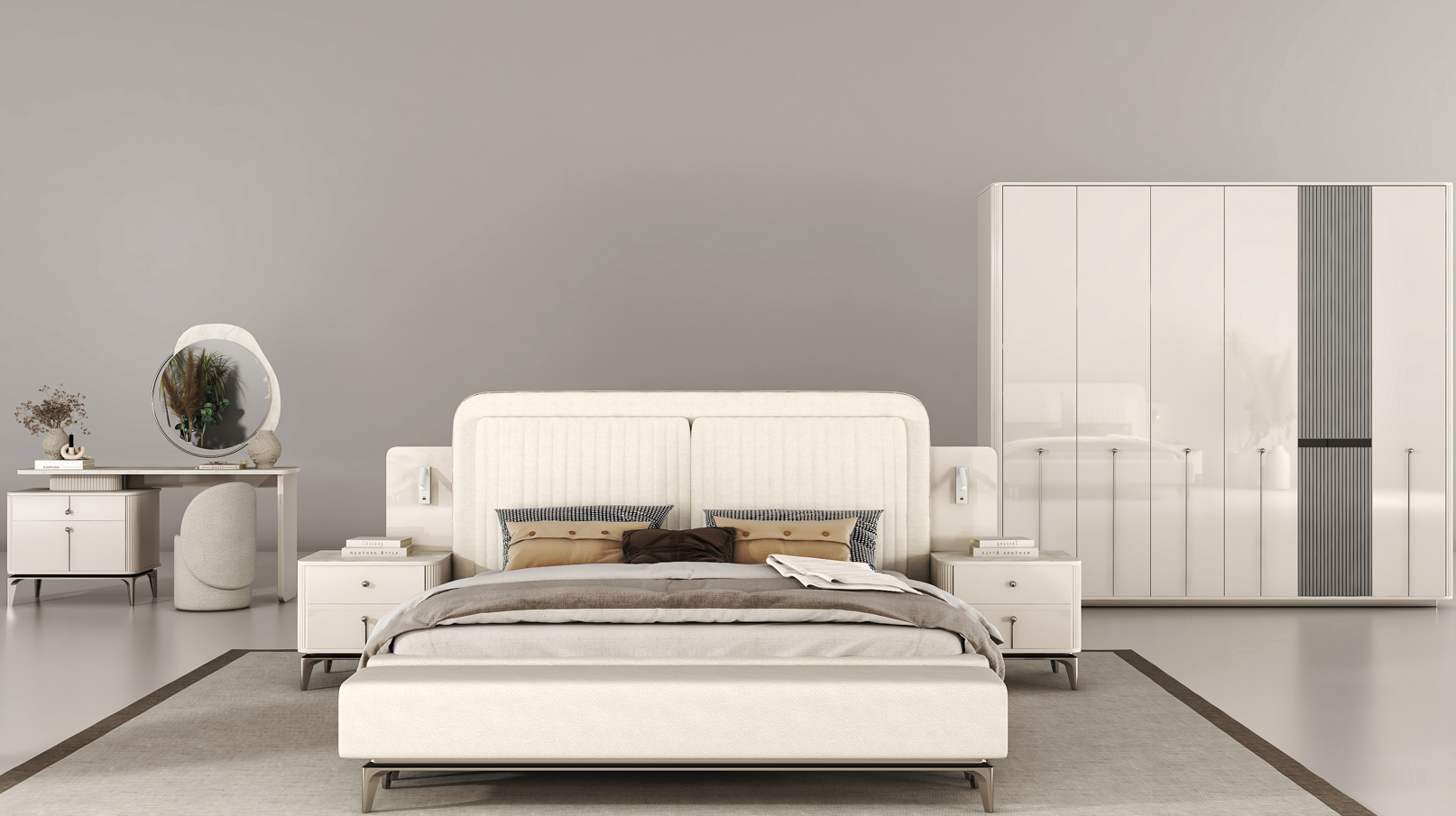 Stil Master Bazalı Karyola - (1)