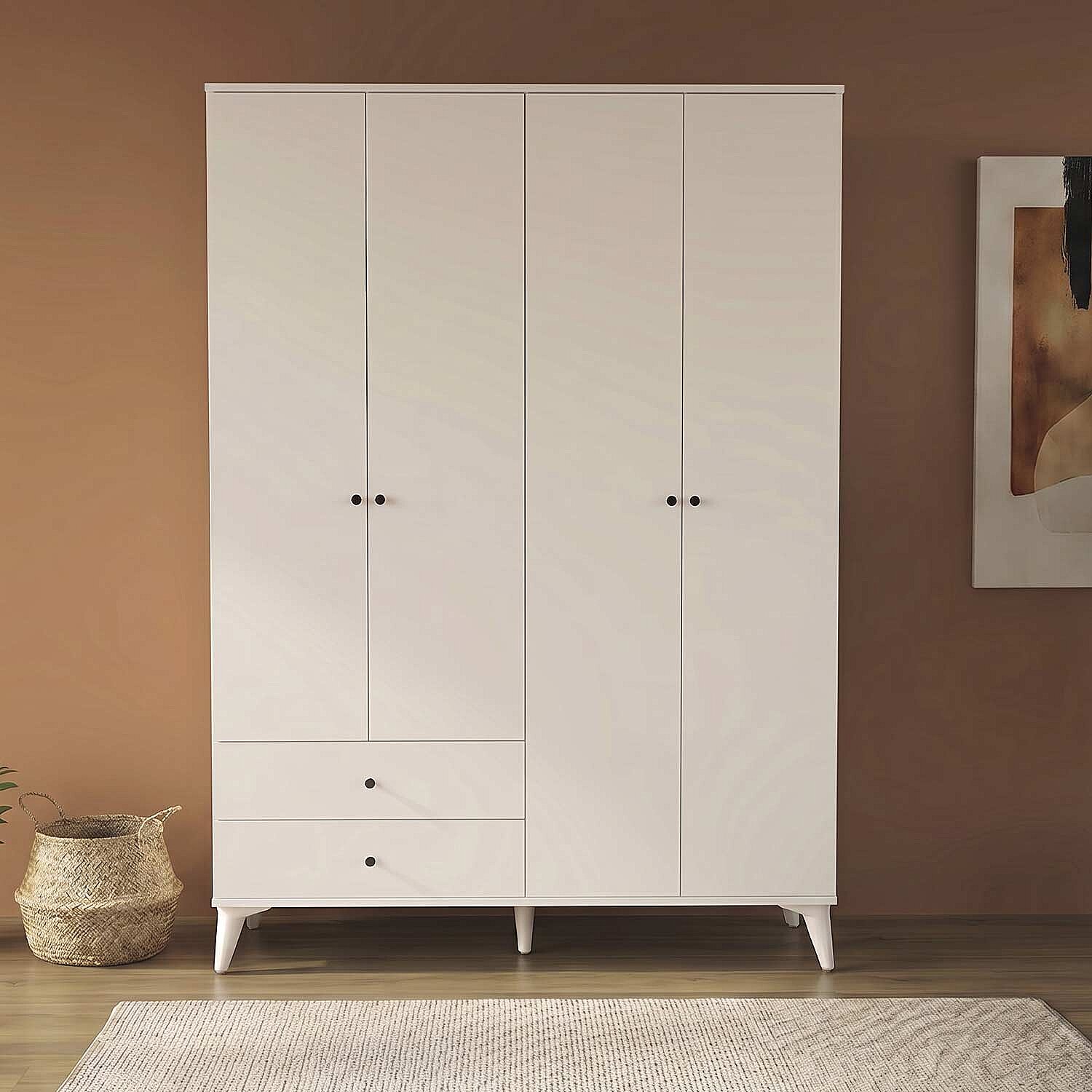Vega Gardırop 4 Kapaklı - 