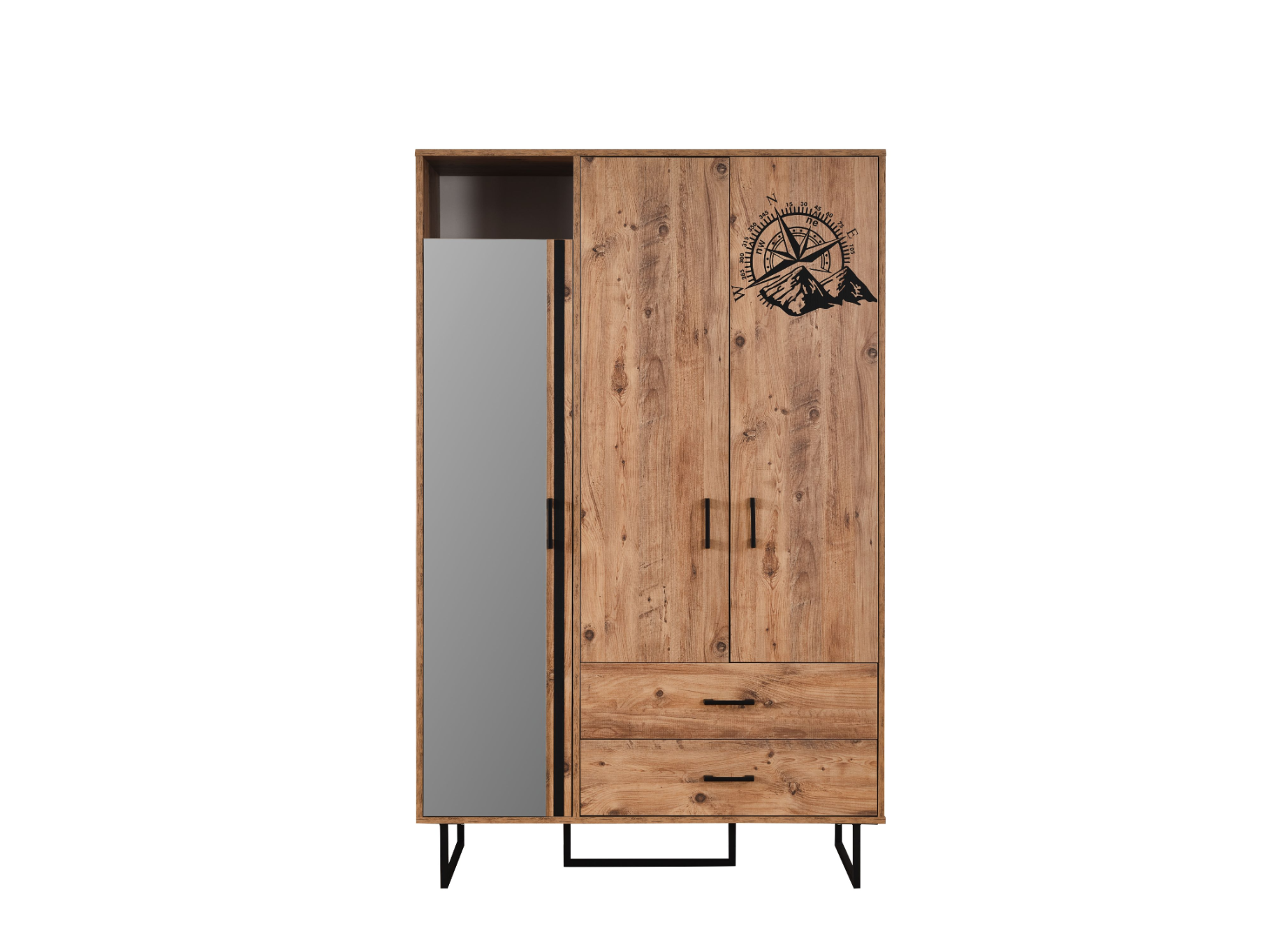 Venüs Genç 3 Kapaklı Gardırop 